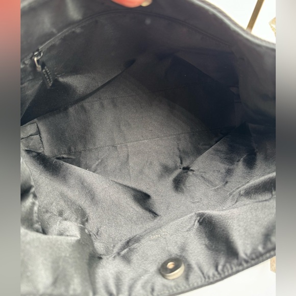 Gucci-Authentic- Hobo Black Canvas, leather / metal strap - Picture 8 of 12